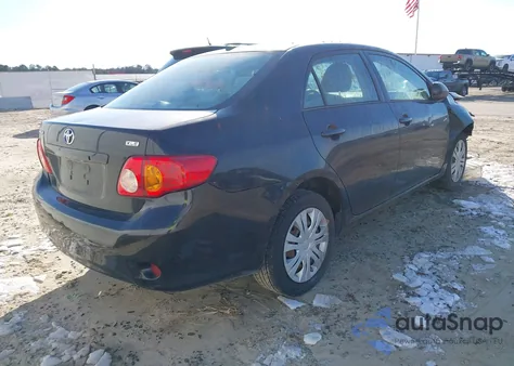 2009 Toyota Corolla Xle z USA, uszkodzony, nr VIN 2T1BU40E99C140230